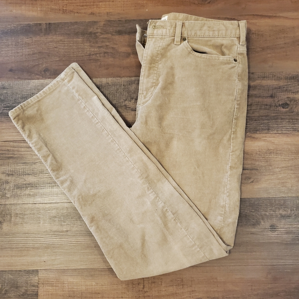 Straight Fit Corduroy Dockers 34x34